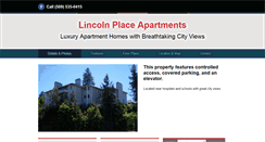 Desktop Screenshot of lincolnplacespokane.com