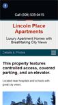 Mobile Screenshot of lincolnplacespokane.com